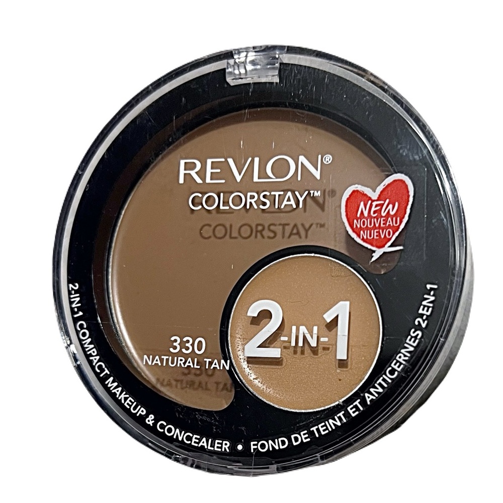 🆕 Revlon ColorStay 2-in-1 Compact Makeup & Concealer